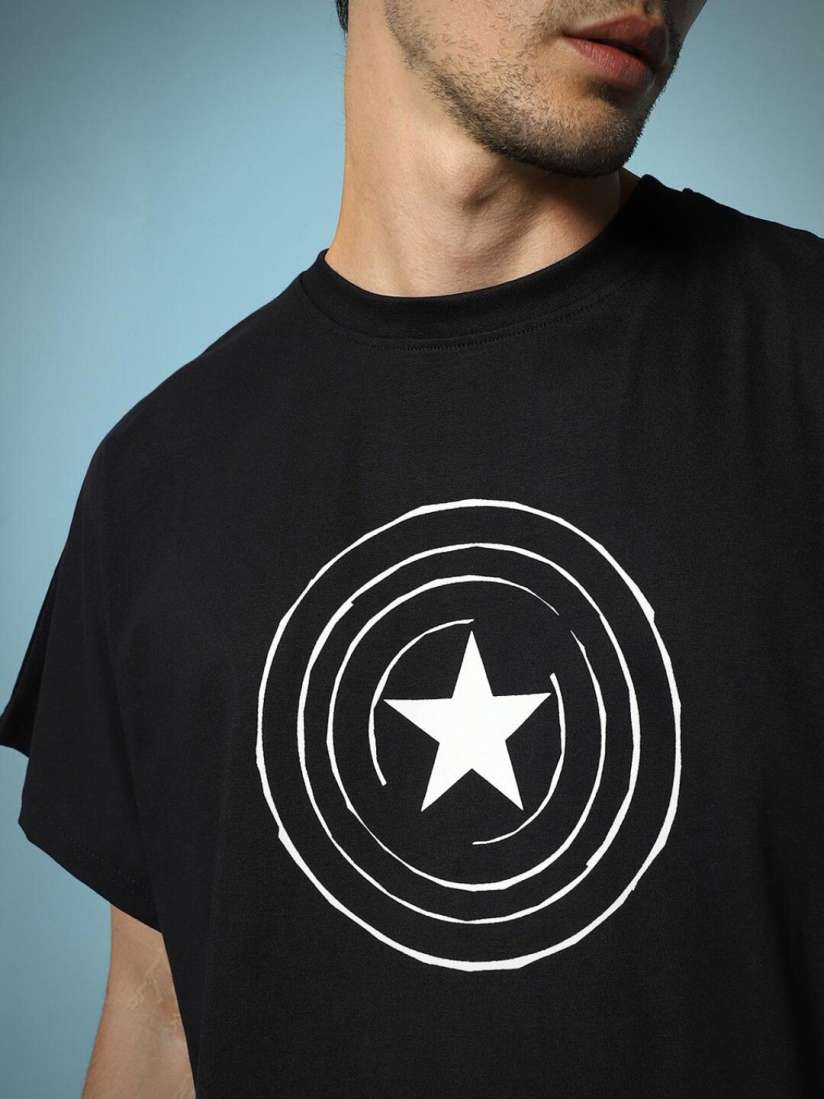 Captain america t shirt bewakoof outlet