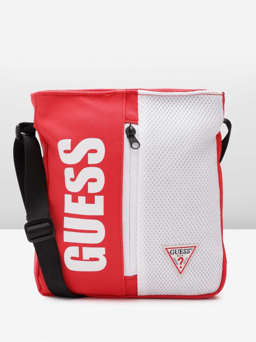 Guess sling bag red new arrivals