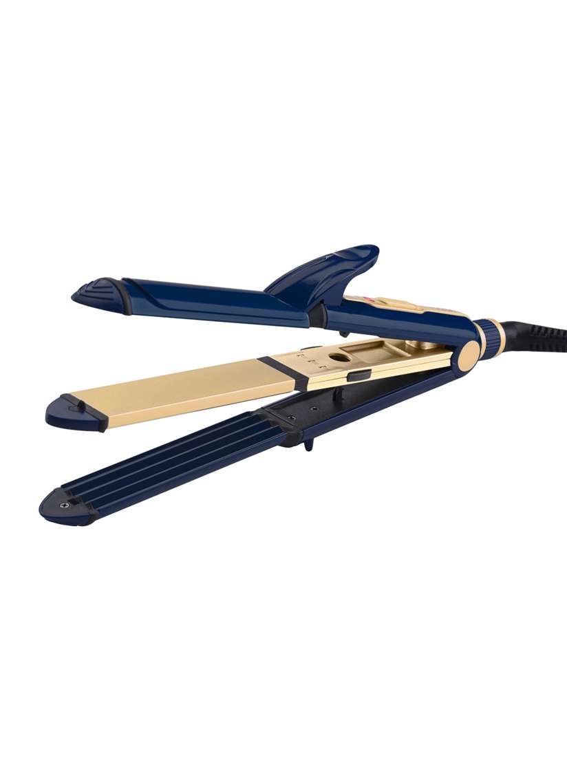 Buy VEGA VHSCC 06 Go Mini 3 in 1 Hair Styler Navy Blue Gold Toned Multi Styler for Unisex 22655636 Myntra