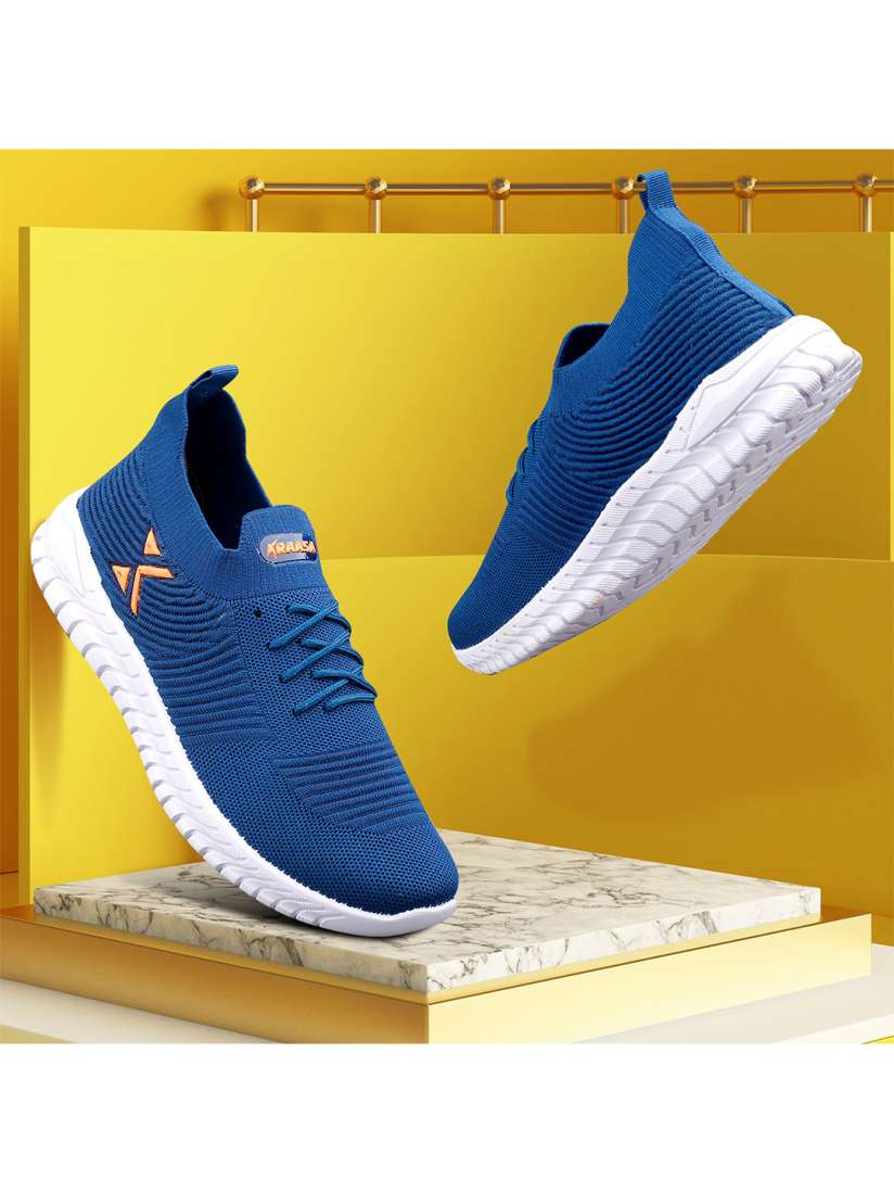 Buy KRAASA Men Mesh Cushioned Footbed Non Marking Running Shoes Sports Shoes for Men 22656728 Myntra