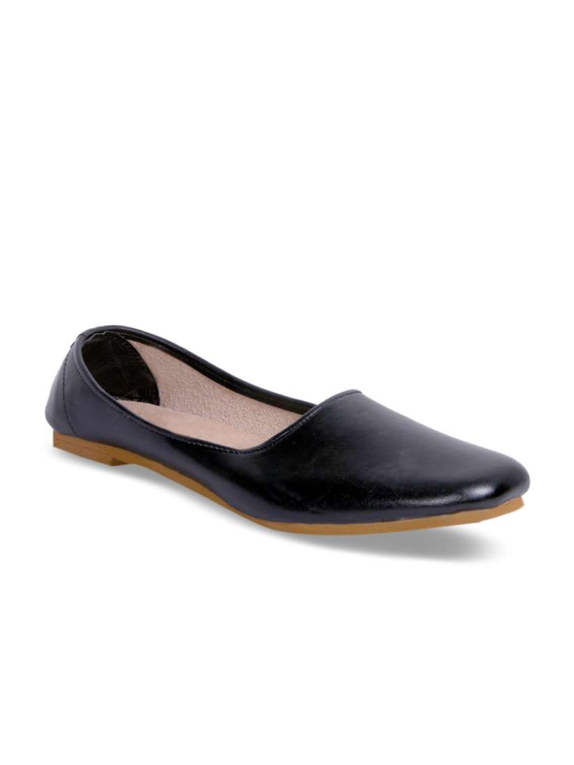 Buy PANAHI Men Black Mojaris Casual Shoes for Men 2265795 Myntra