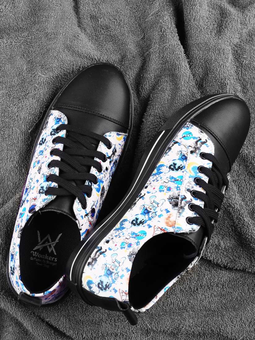 Buy Woakers Men Printed Waterproof Lining Sneakers Casual Shoes for Men 22660102 Myntra