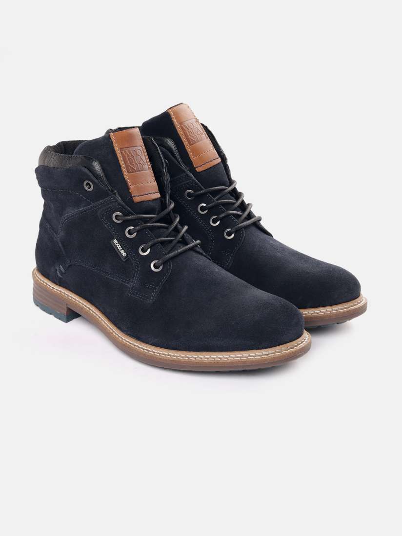 Buy Woodland Men Suede Mid Top Regular Boots Boots for Men 22668132 Myntra