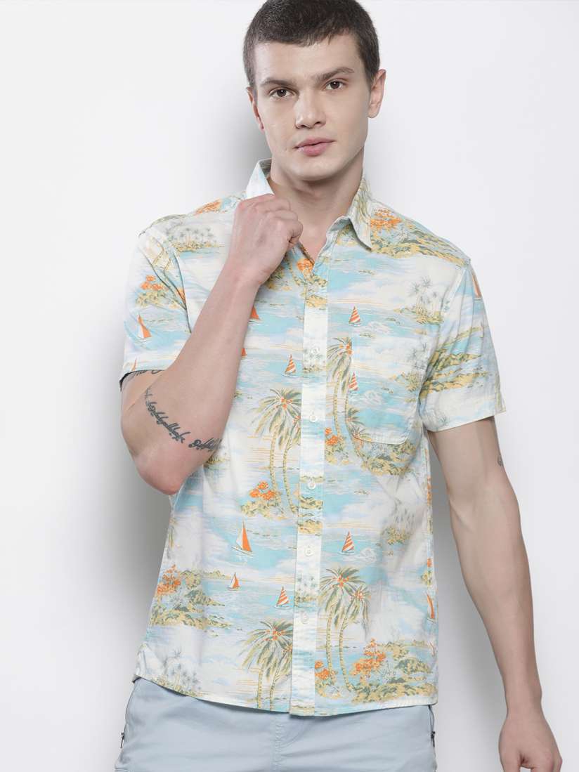 Buy AMERICAN EAGLE OUTFITTERS Floral Print Casual Shirt Shirts for Men 22680744 Myntra