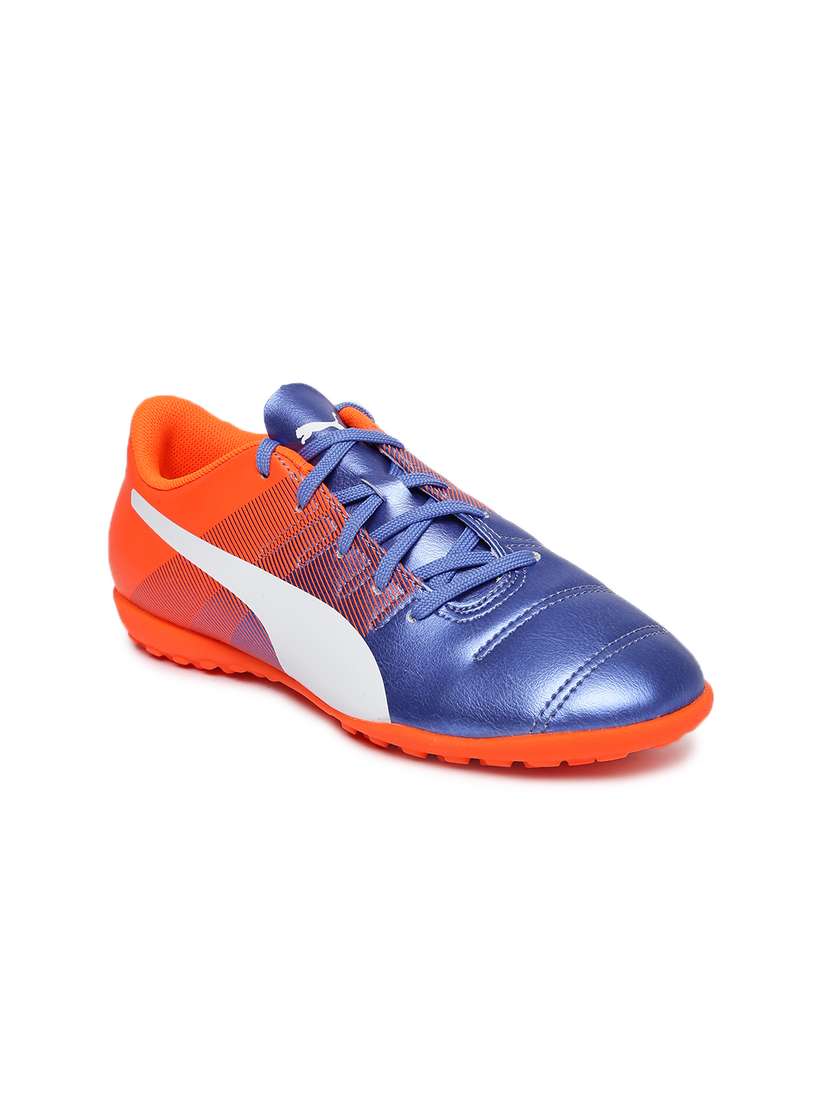 Myntra Puma Evopower Soccer Ball Puma Kids Blue Orange EvoPOWER