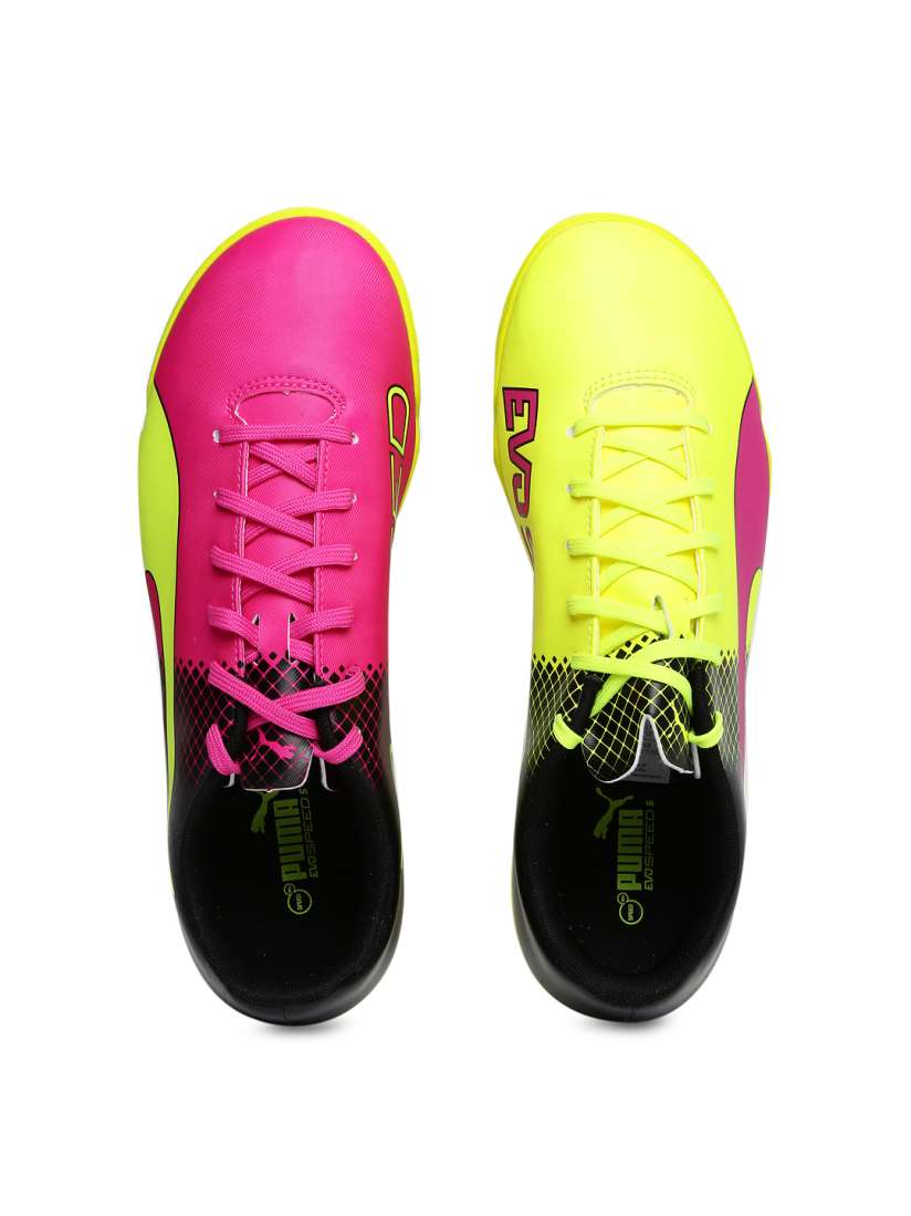 Pink and yellow pumas outlet