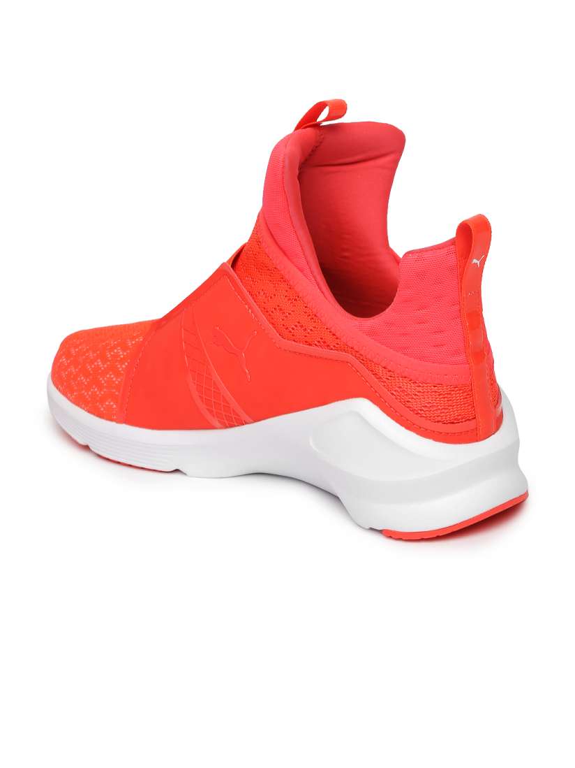Buy Puma Women Orange Mesh High Top Fierce Red Blast Running Shoes Sports Shoes for Women 2269100 Myntra