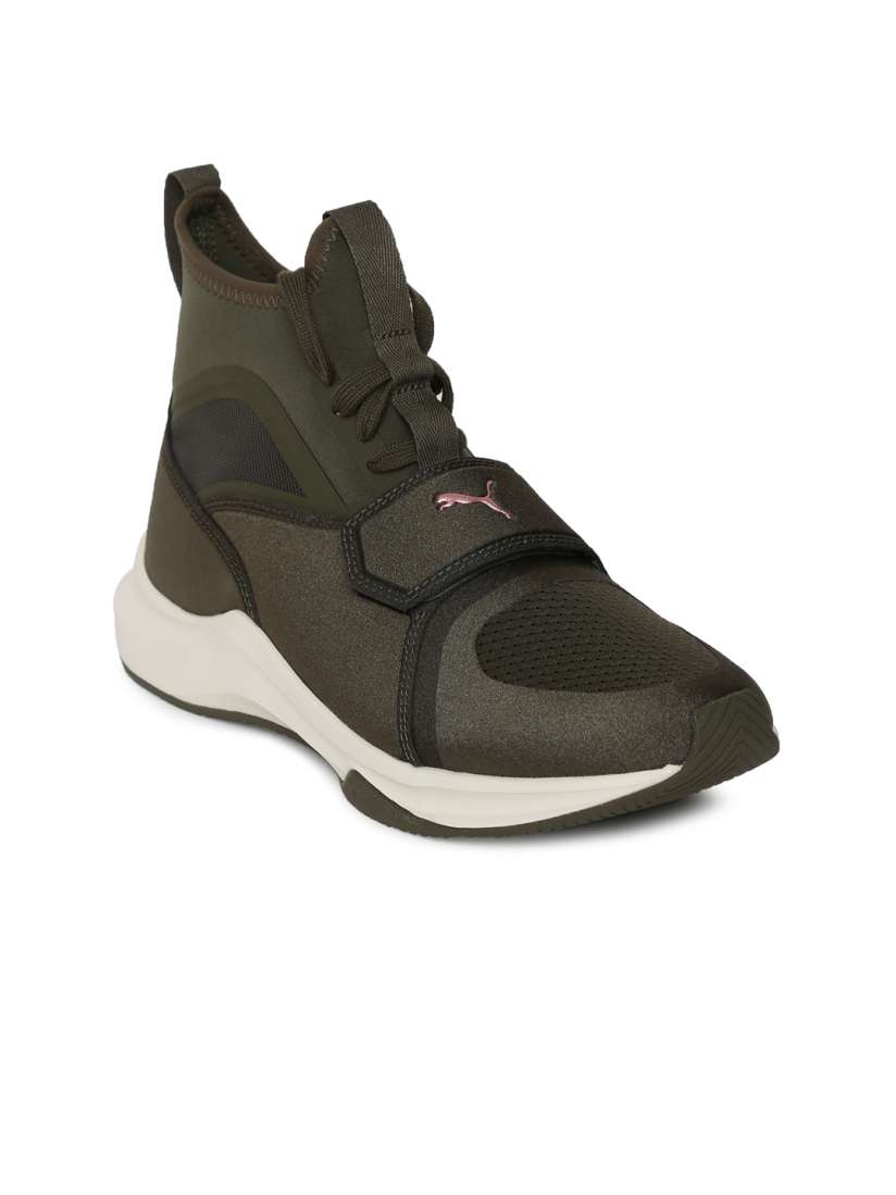 Buy Puma Women Olive Green Phenom Wn Mesh Training Shoes Sports Shoes for Women 2269157 Myntra