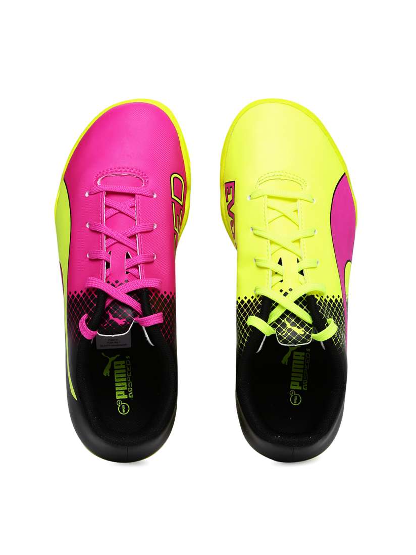 Puma pink fluorescent shoes online
