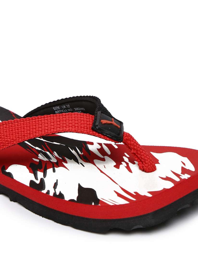 Puma multicolor thong flip flop store