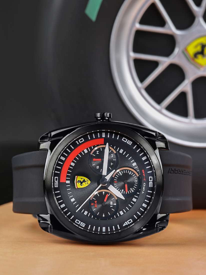 Buy SCUDERIA FERRARI Men Black Analogue Watch Watches for Men 2269621 Myntra