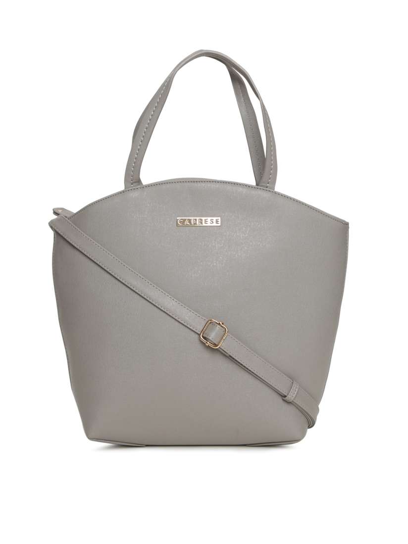 Caprese grey solid handheld bag sale