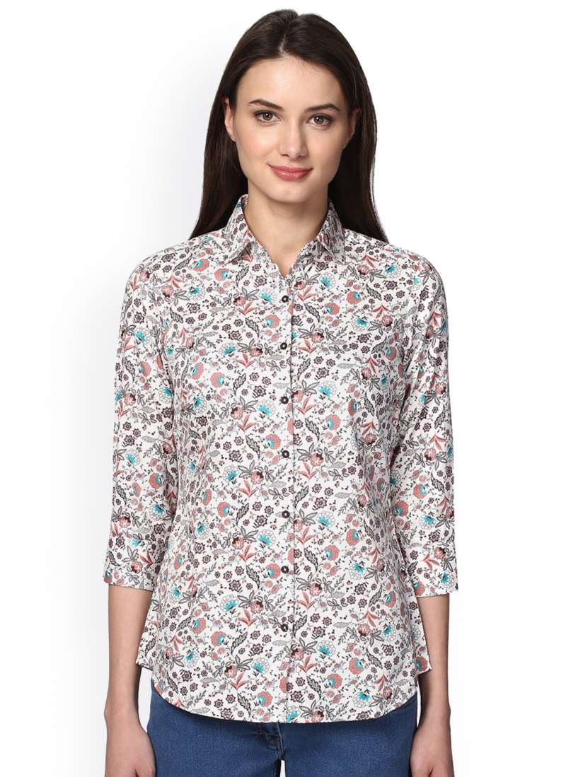 Buy Park Avenue Women White Shirt Shirts for Women 2270147 Myntra