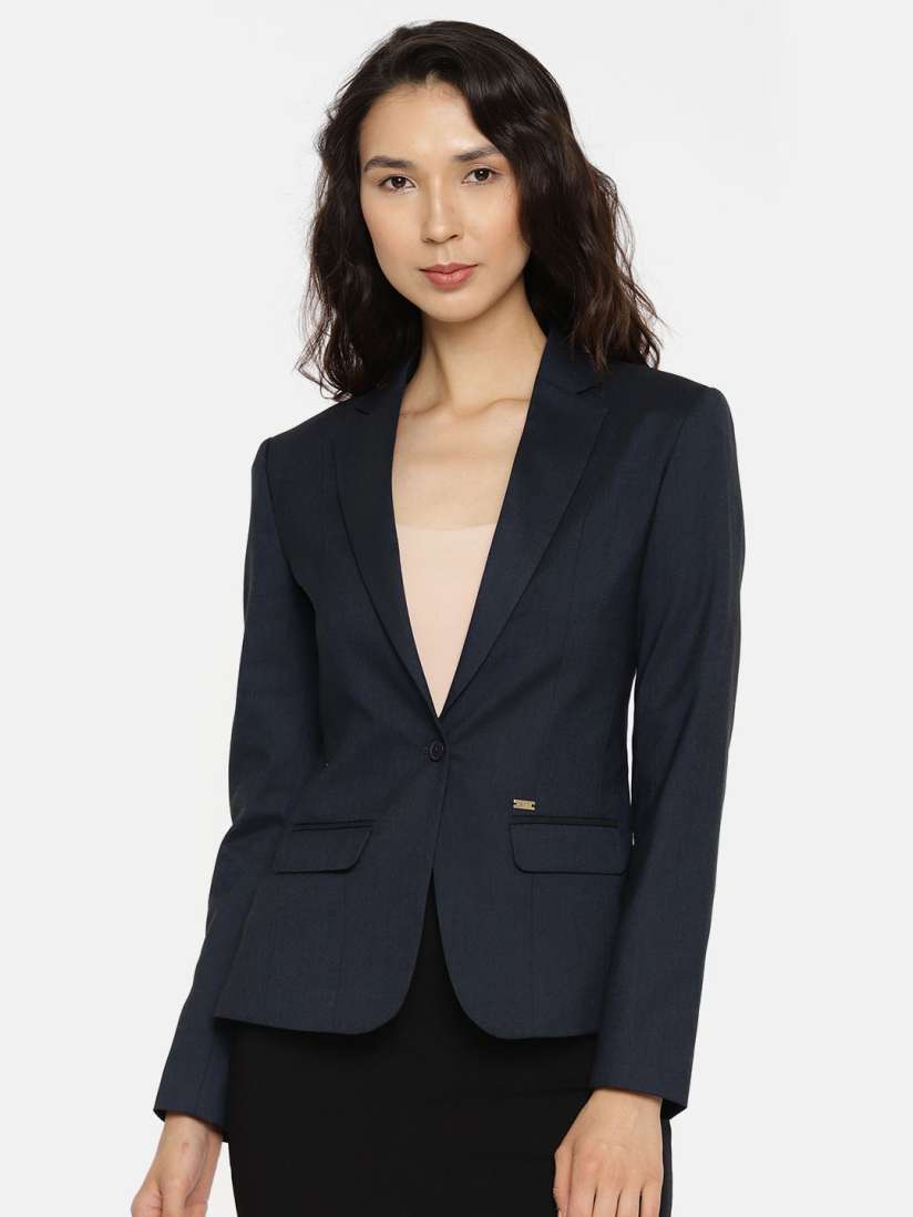 Park avenue navy blue blazer discount