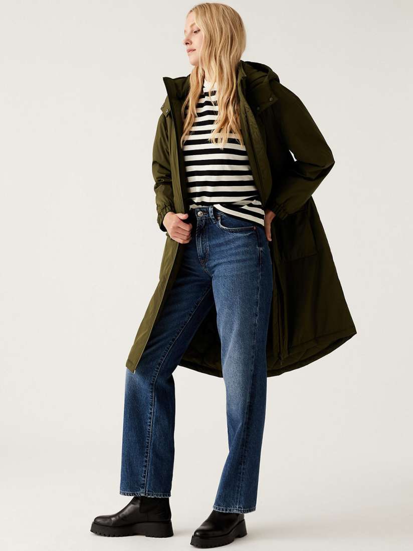Marks and spencer parka womens online