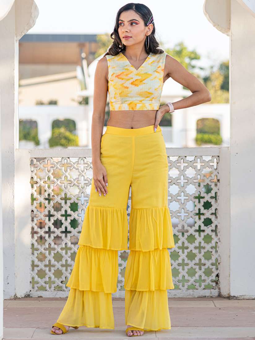 Myntra sharara pants clearance