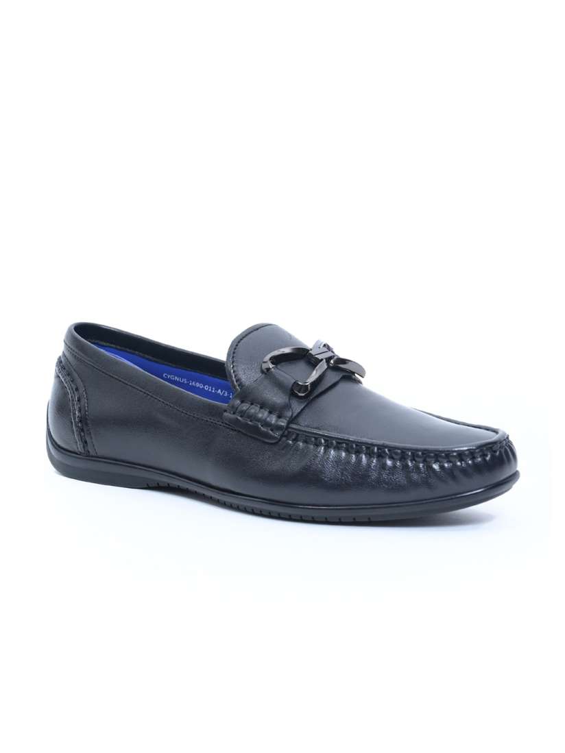 Buy Egle Men Textured Genuine Leather Buckle Detail Lightweight Loafers Casual Shoes for Men 22708028 Myntra