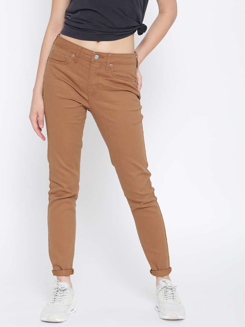 Aeropostale khaki jeggings on sale