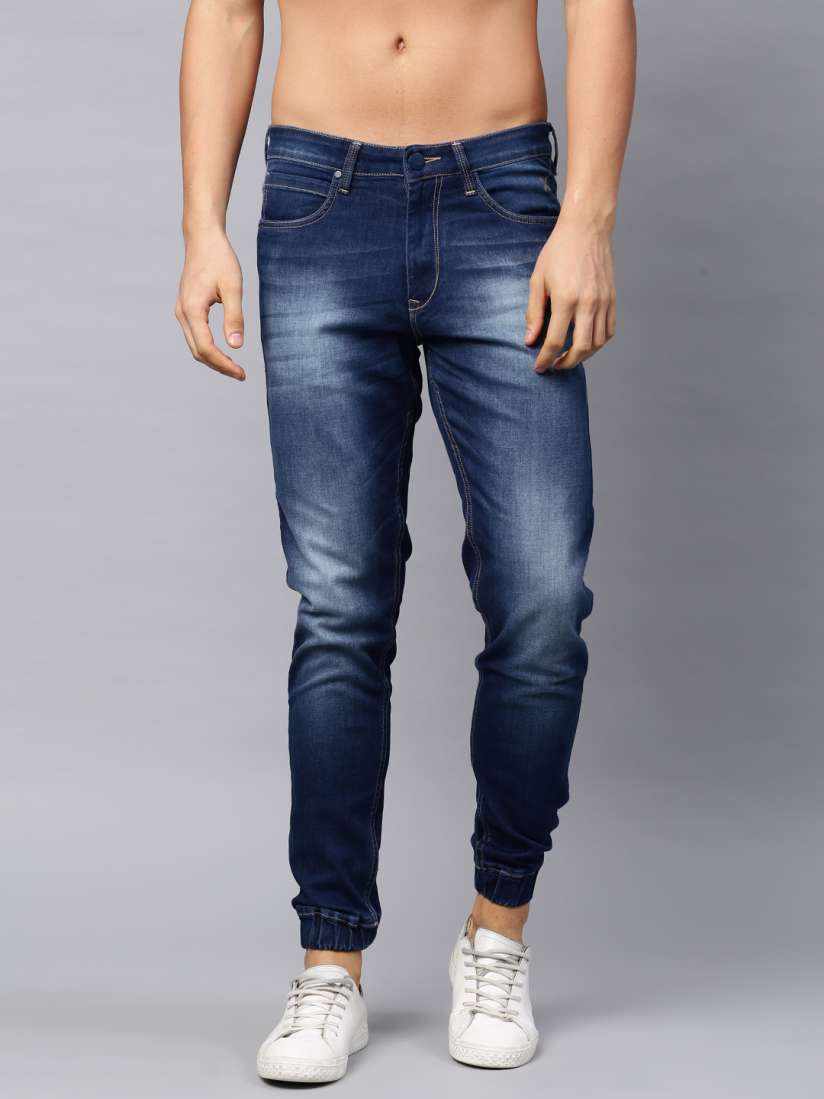 Buy HRX by Hrithik Roshan Men Blue Skinny Fit Mid Rise Clean Look Stretchable Jeans Jeans for Men 2271722 Myntra