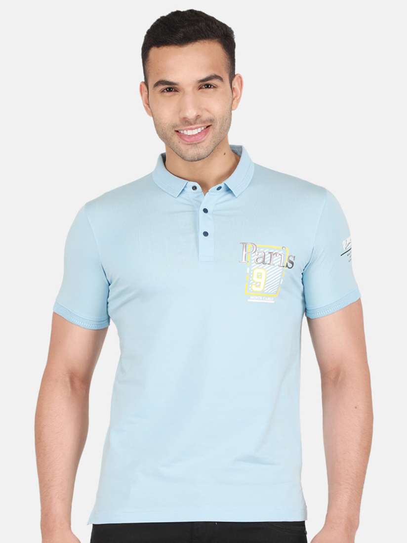 Buy Monte Carlo Polo Collar Cotton T shirt Tshirts for Men 22717618 Myntra