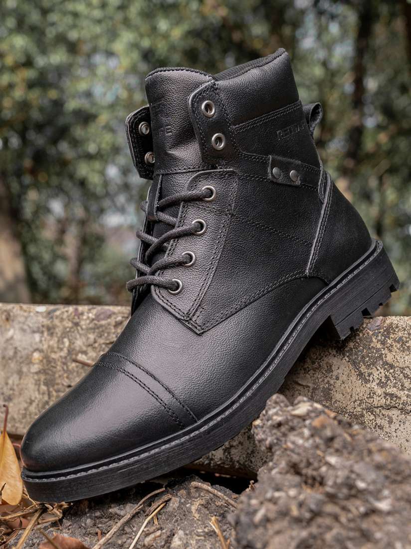Red tape boots myntra deals