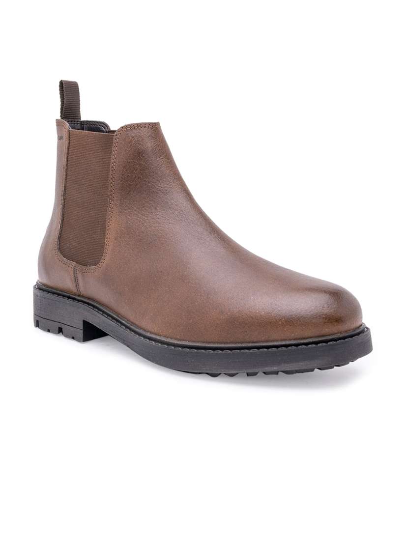 Buy Red Tape Men Textured Leather Chelsea Boots Boots for Men 22718002 Myntra