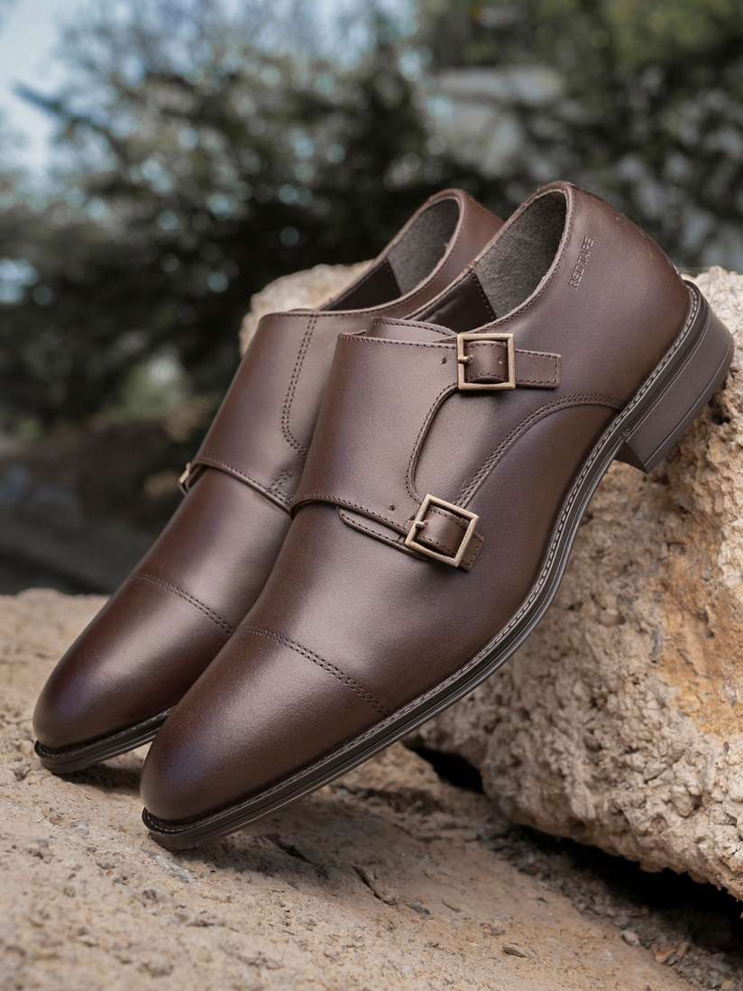 Monk strap shoes red tape on sale