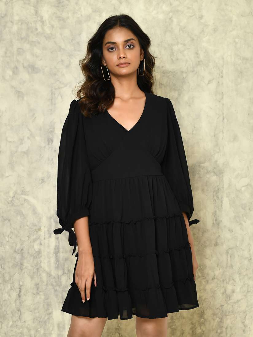 Zink london black dress 2025