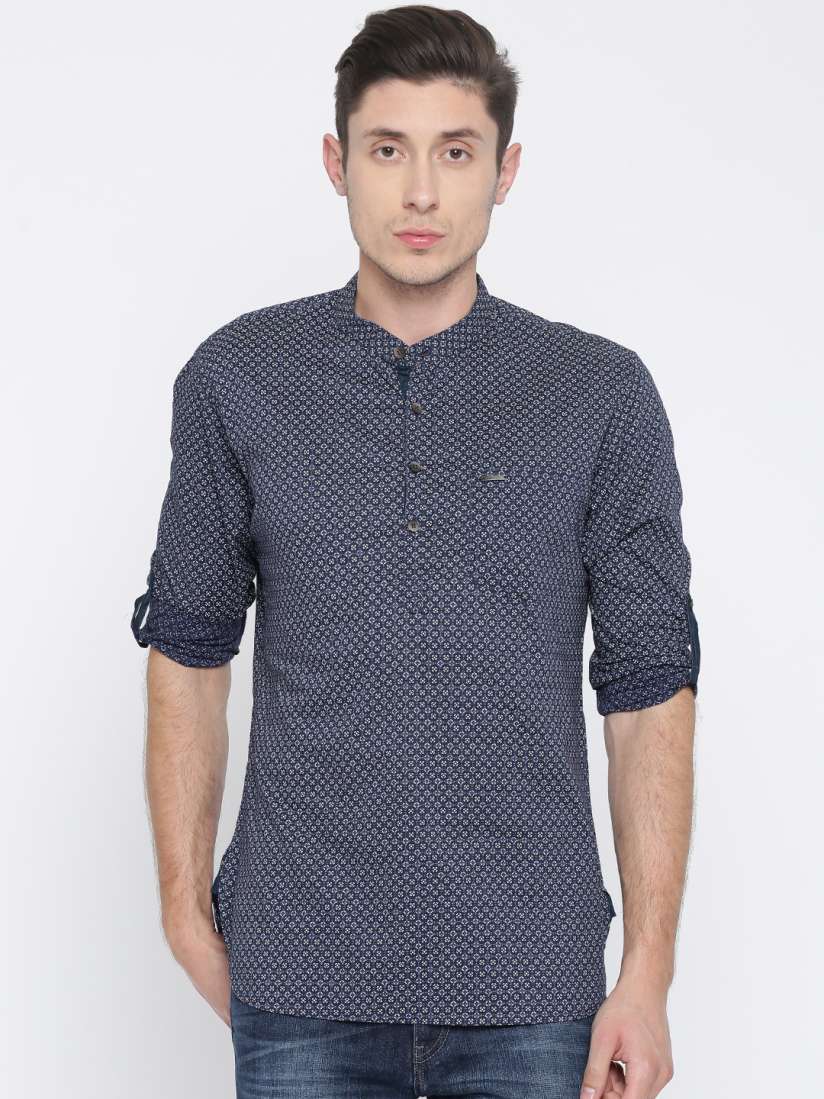 Peter england short kurta store
