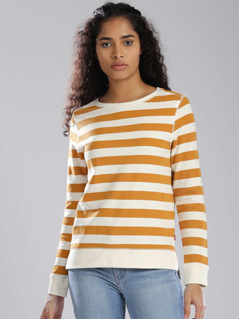Levis mustard sweatshirt deals