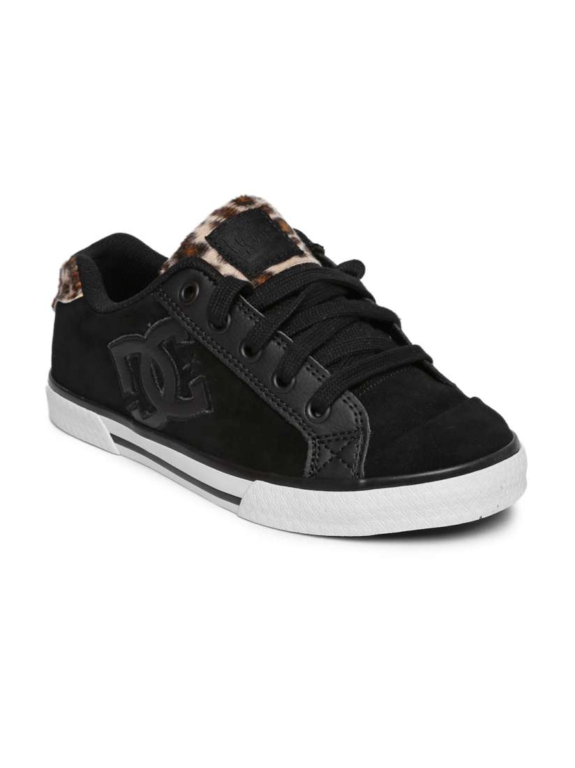 Buy DC Men Black CHELSEA SE J Suede Skate Shoes Casual Shoes for Men 2273746 Myntra