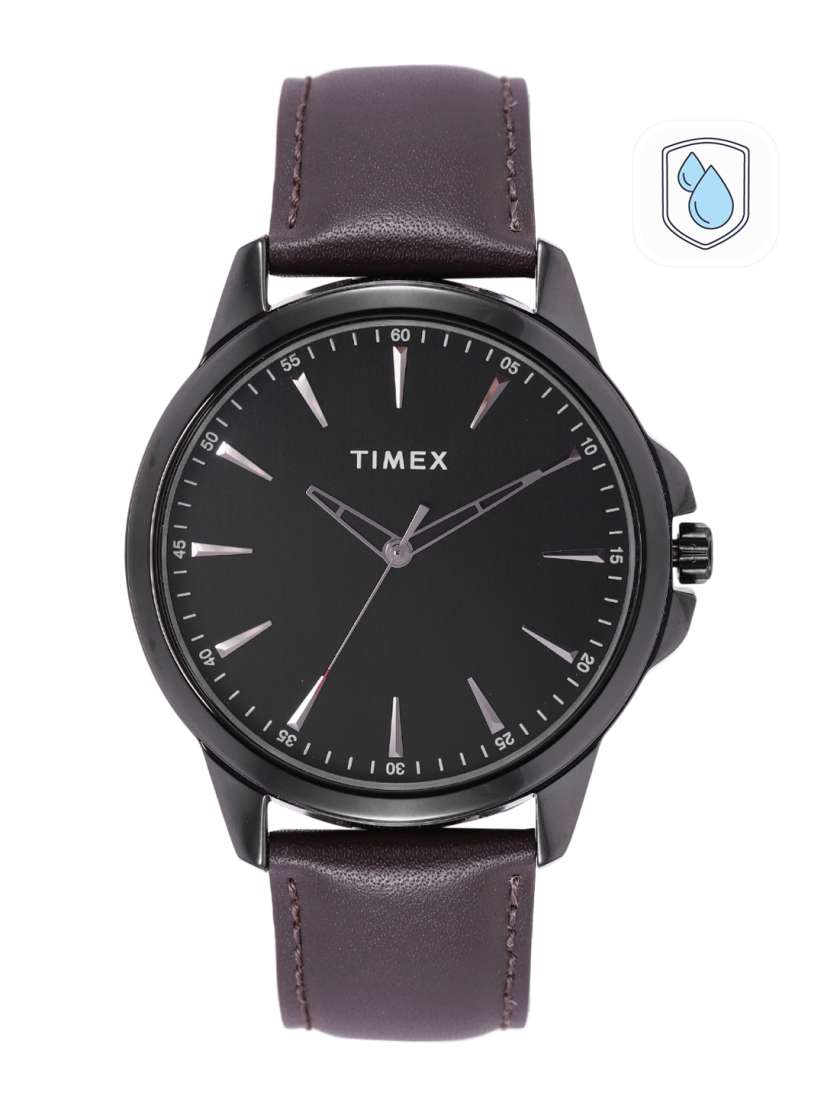 Buy Timex Men Brass Dial Brown Straps Analogue Watch TWEG165SMU08 Watches for Men 22744354 Myntra