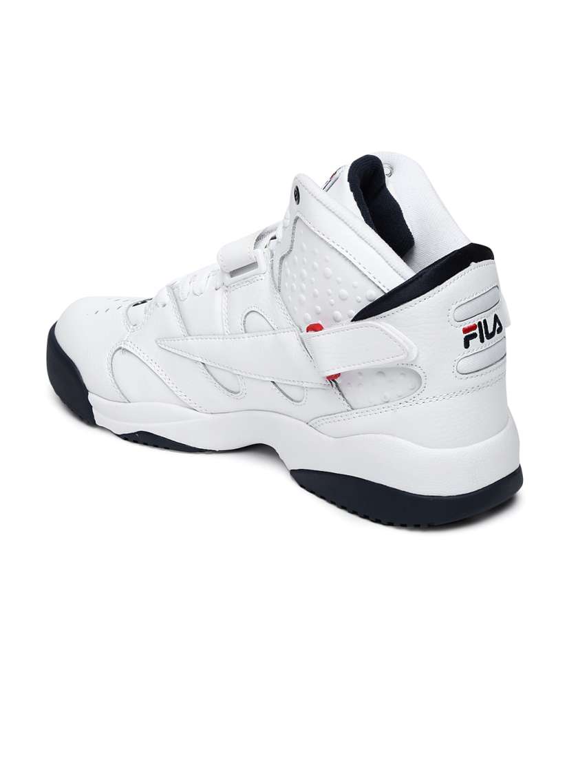 Buy FILA Men White Mid Top SPOILER Sneakers Casual Shoes for Men 2274700 Myntra
