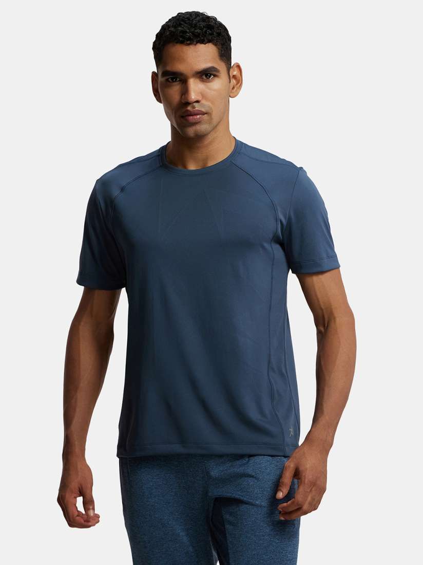 Buy Jockey Microfiber Fabric T Shirt with Breathable Mesh MV15 Tshirts for Men 22754588 Myntra
