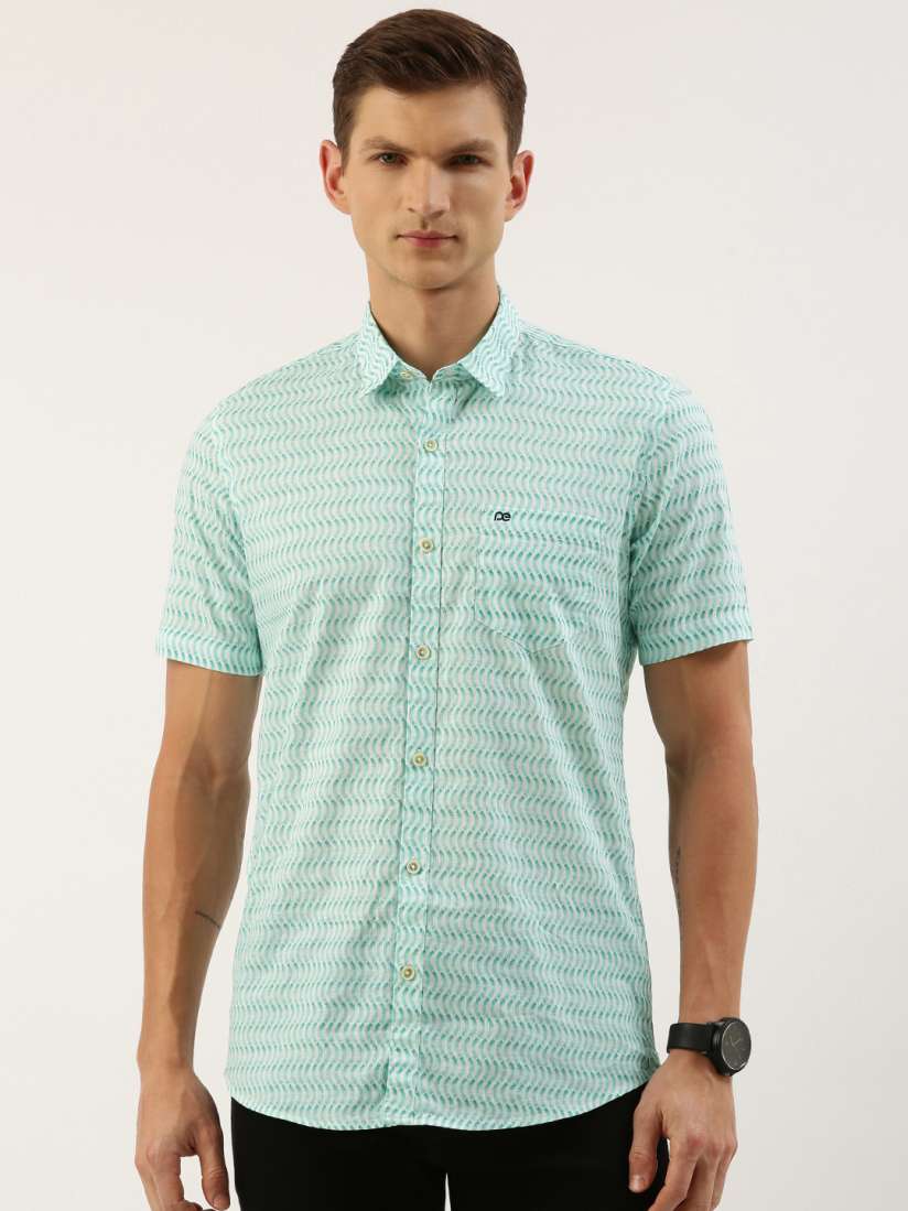 Buy Peter England Men Slim Fit Printed Casual Shirt Shirts for Men 22758806 Myntra