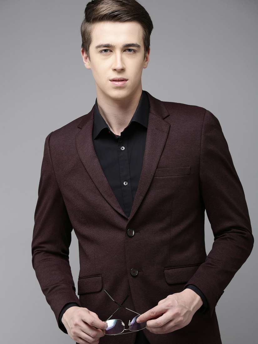 Van heusen blazers myntra sale