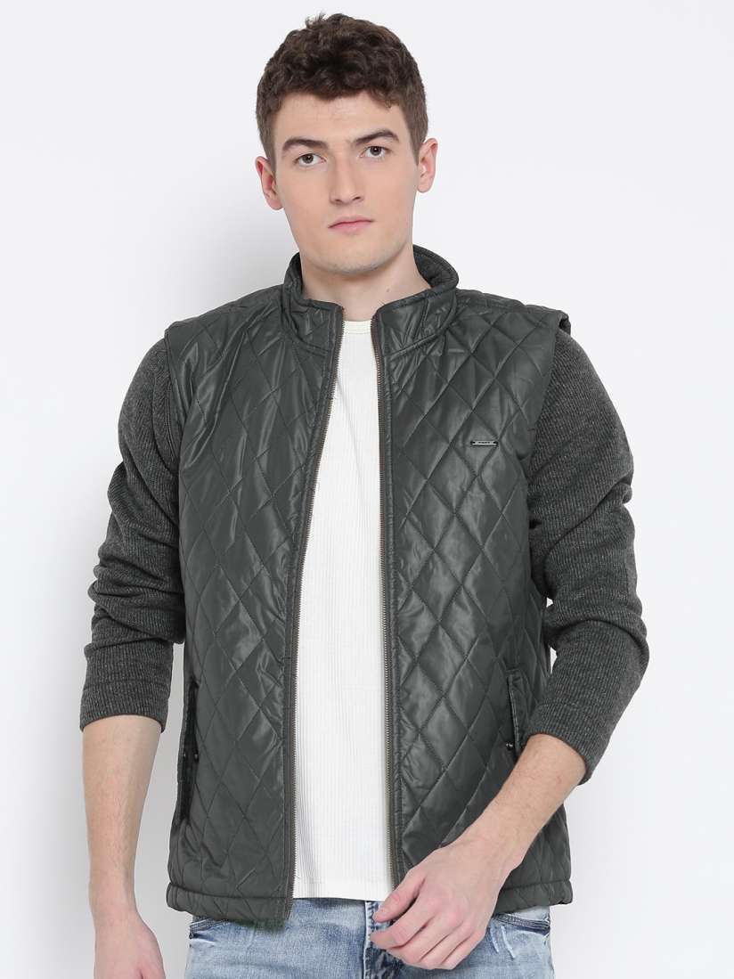 Flying machine charcoal grey jacket on sale