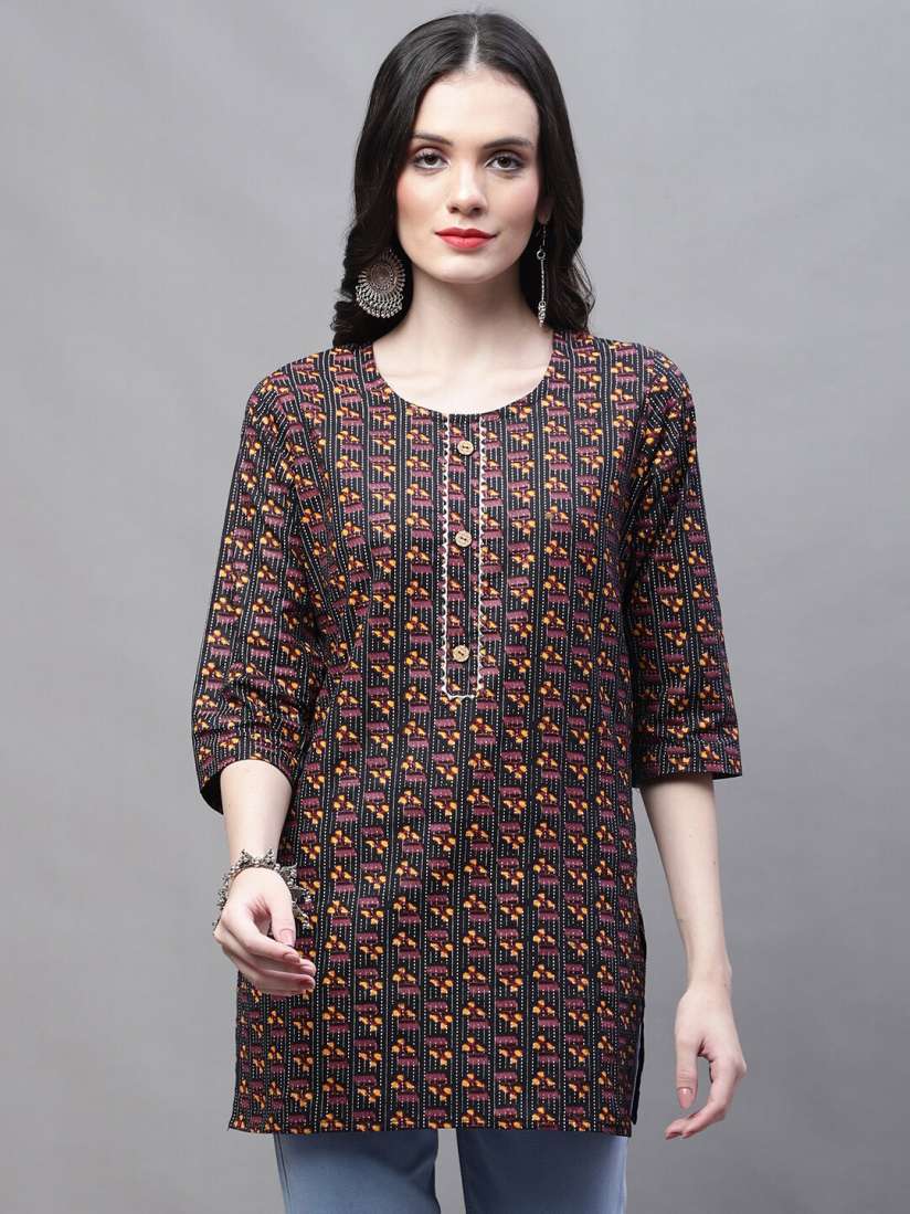 Myntra latest cotton kurtis hot sale