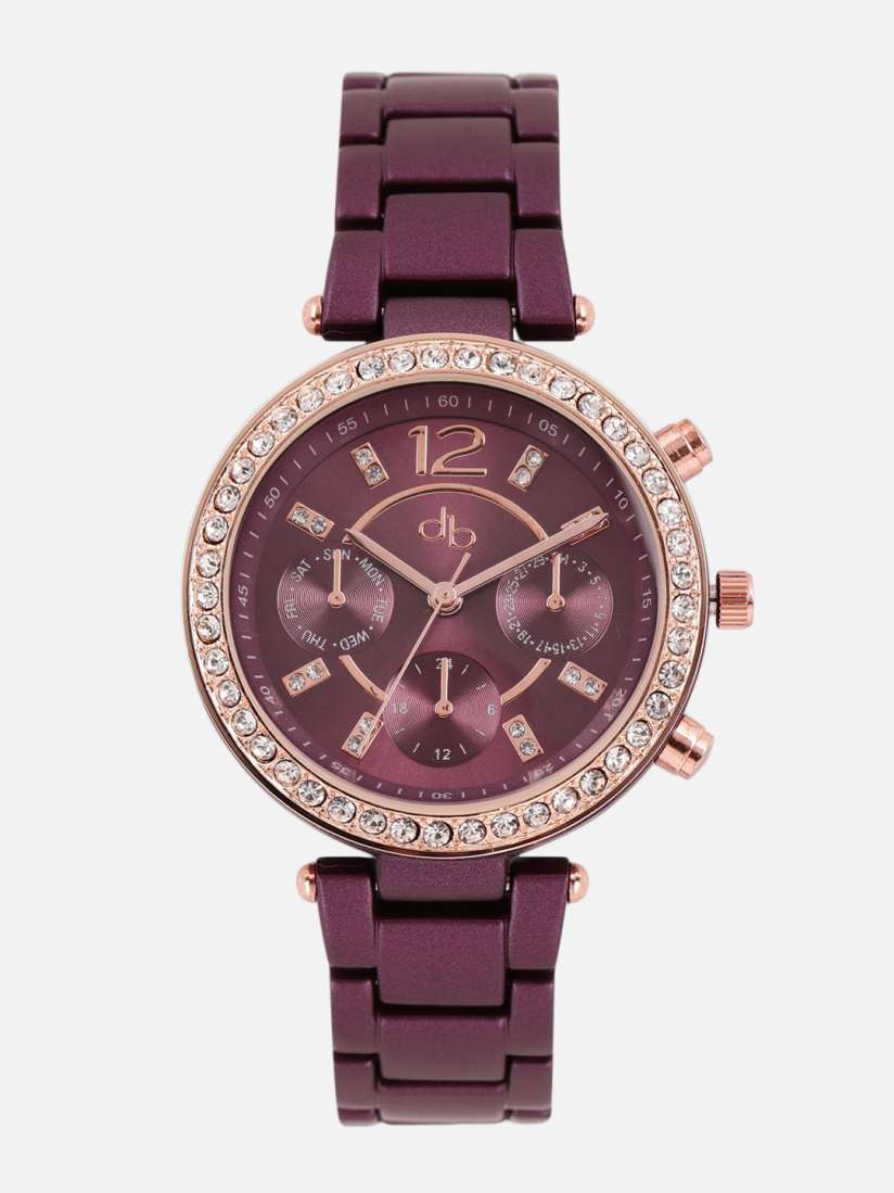 Buy DressBerry Women Purple Analogue Watch Watches for Women 2278245 Myntra