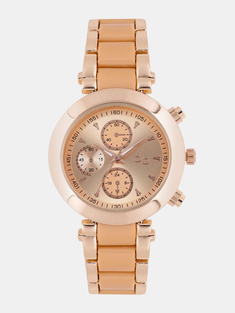 Buy DressBerry Women Rose Gold Analogue Watch Watches for Women 2278251 Myntra