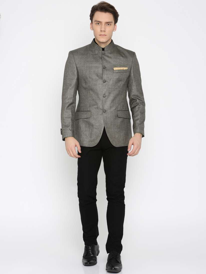 Park avenue grey blazer top