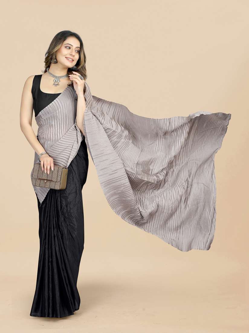 Half and half party wear sarees new arrivals