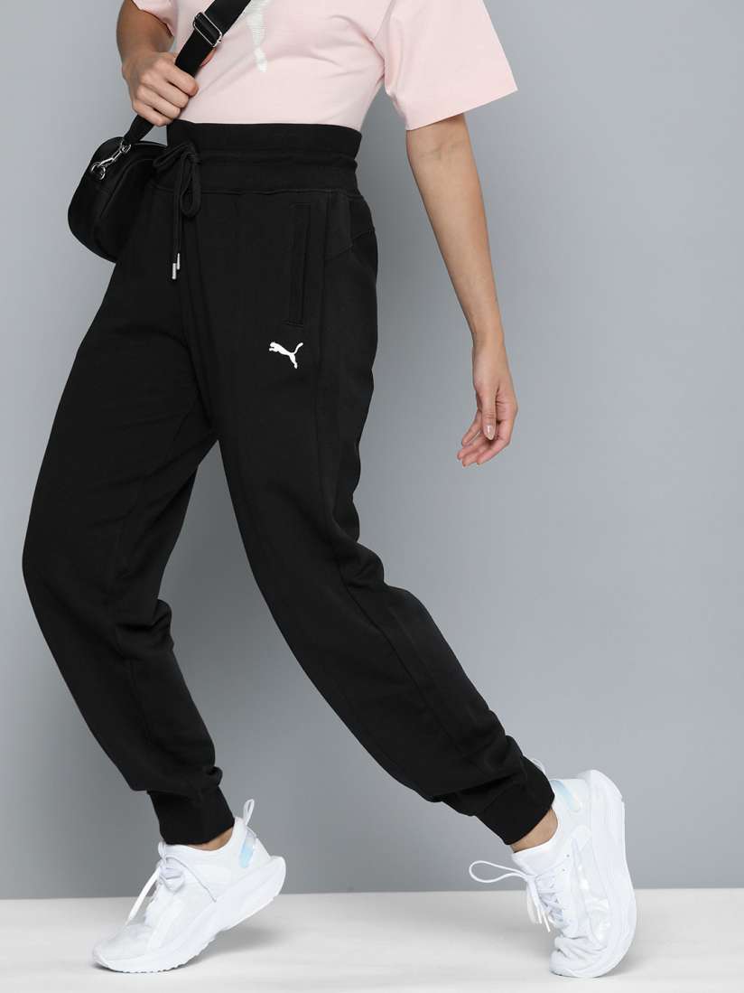Buy Puma Women HER High Waist Sustainable Joggers Track Pants for Women 22797610 Myntra