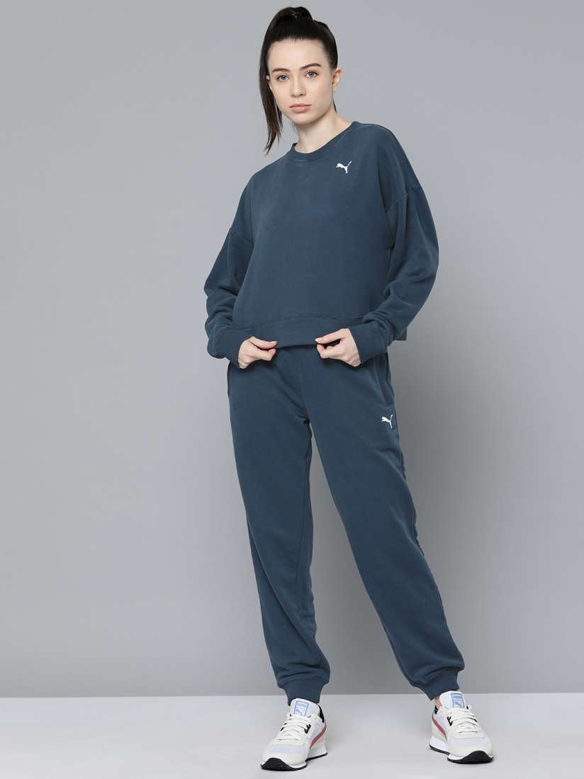 Puma tracksuit myntra cheap