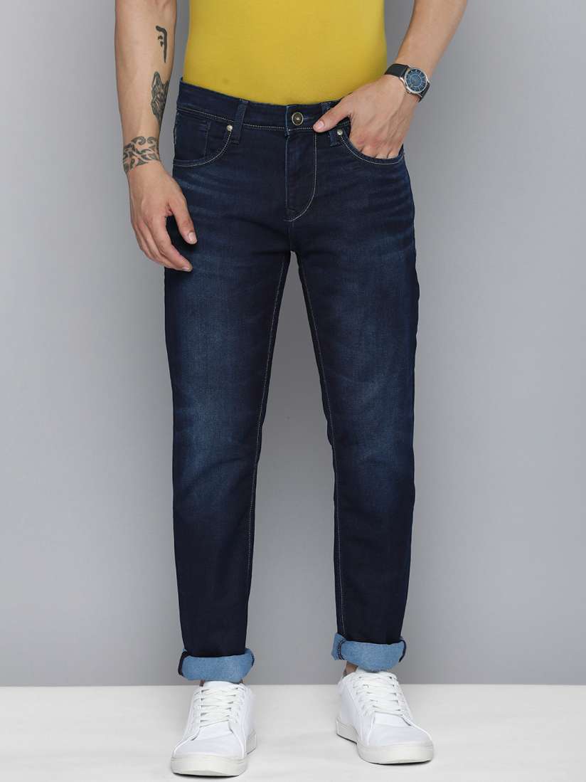 Buy Lawman pg3 Men Slim Fit Light Fade Stretchable Mid Rise Jeans Jeans for Men 22798216 Myntra