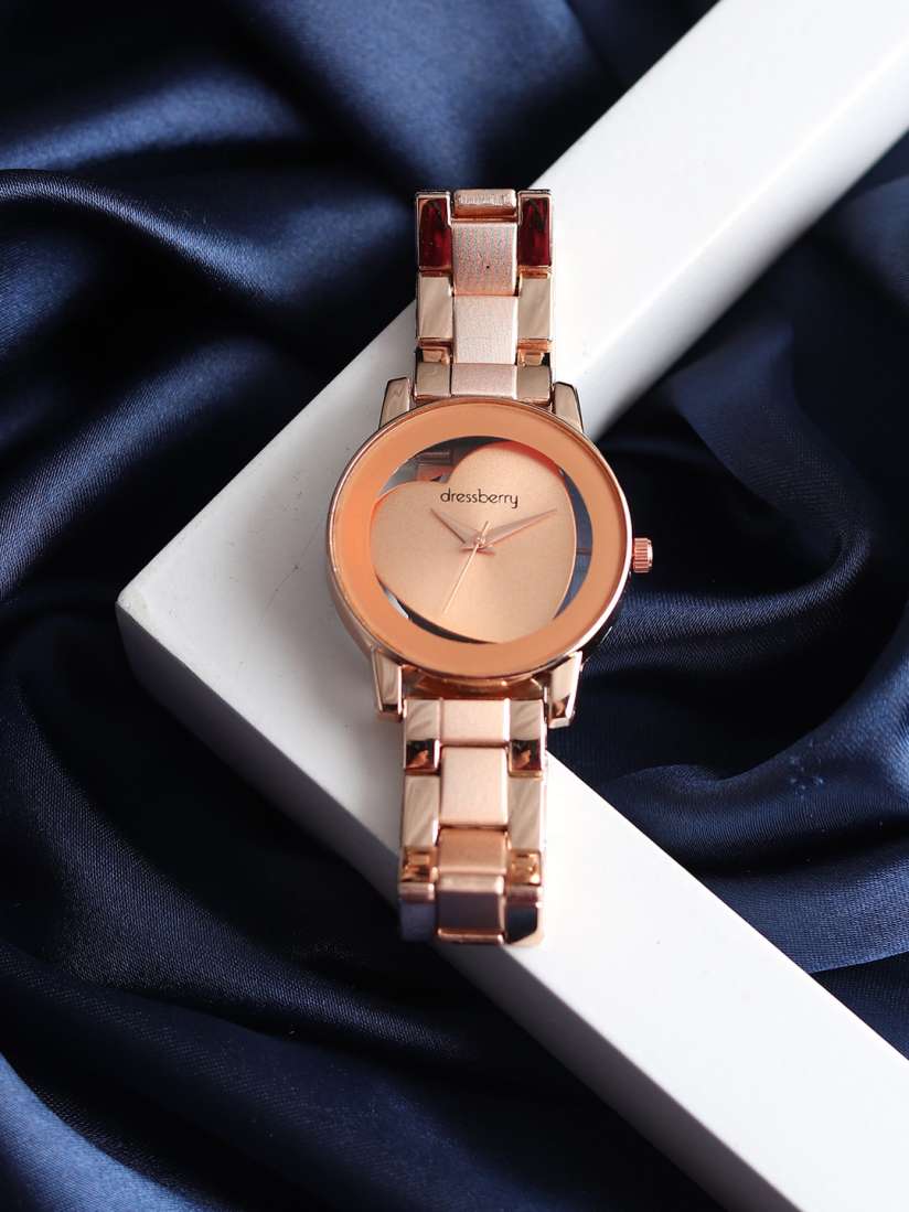 Buy DressBerry Women Straps Analogue Watch HOBDB 116 RG Watches for Women 22803250 Myntra