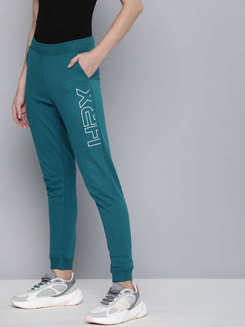 Buy HRX by Hrithik Roshan Women Typography Regular Fit Joggers Track Pants for Women 22803996 Myntra