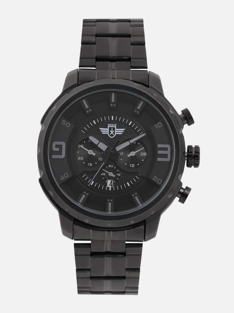 Buy Roadster Men Black Analogue Watch Watches for Men 2280538 Myntra