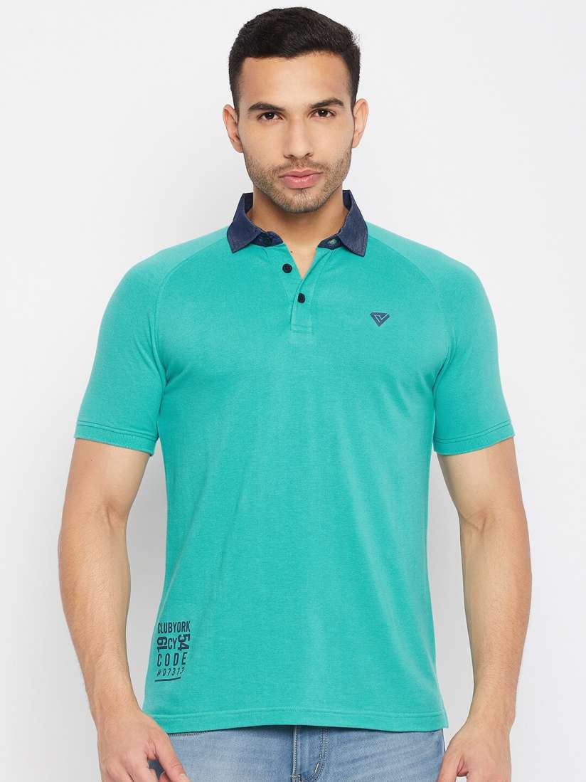 Buy Club York Polo Collar Casual Cotton T shirt Tshirts for Men 22806388 Myntra