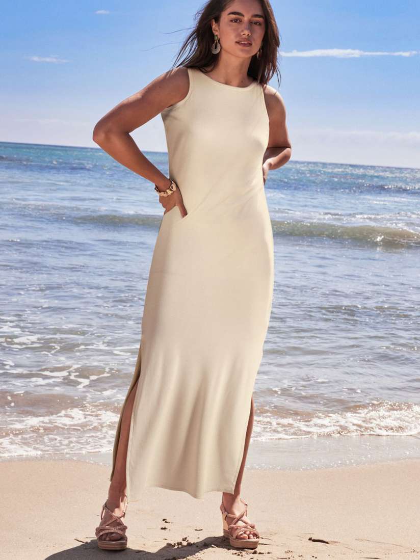 Buy NEXT Ribbed Maxi Dress Dresses for Women 22806760 Myntra